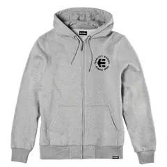ETNIES - Poleron Men Zipper Since 1986 Hoodie Grey Heather
