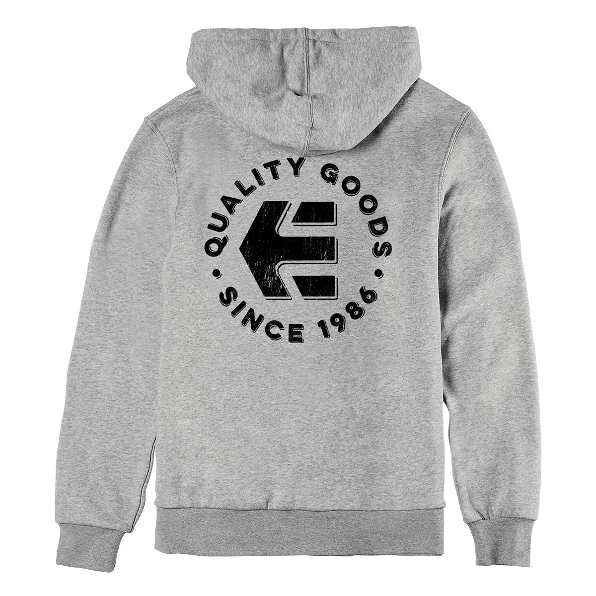 ETNIES - Poleron Men Zipper Since 1986 Hoodie Grey Heather