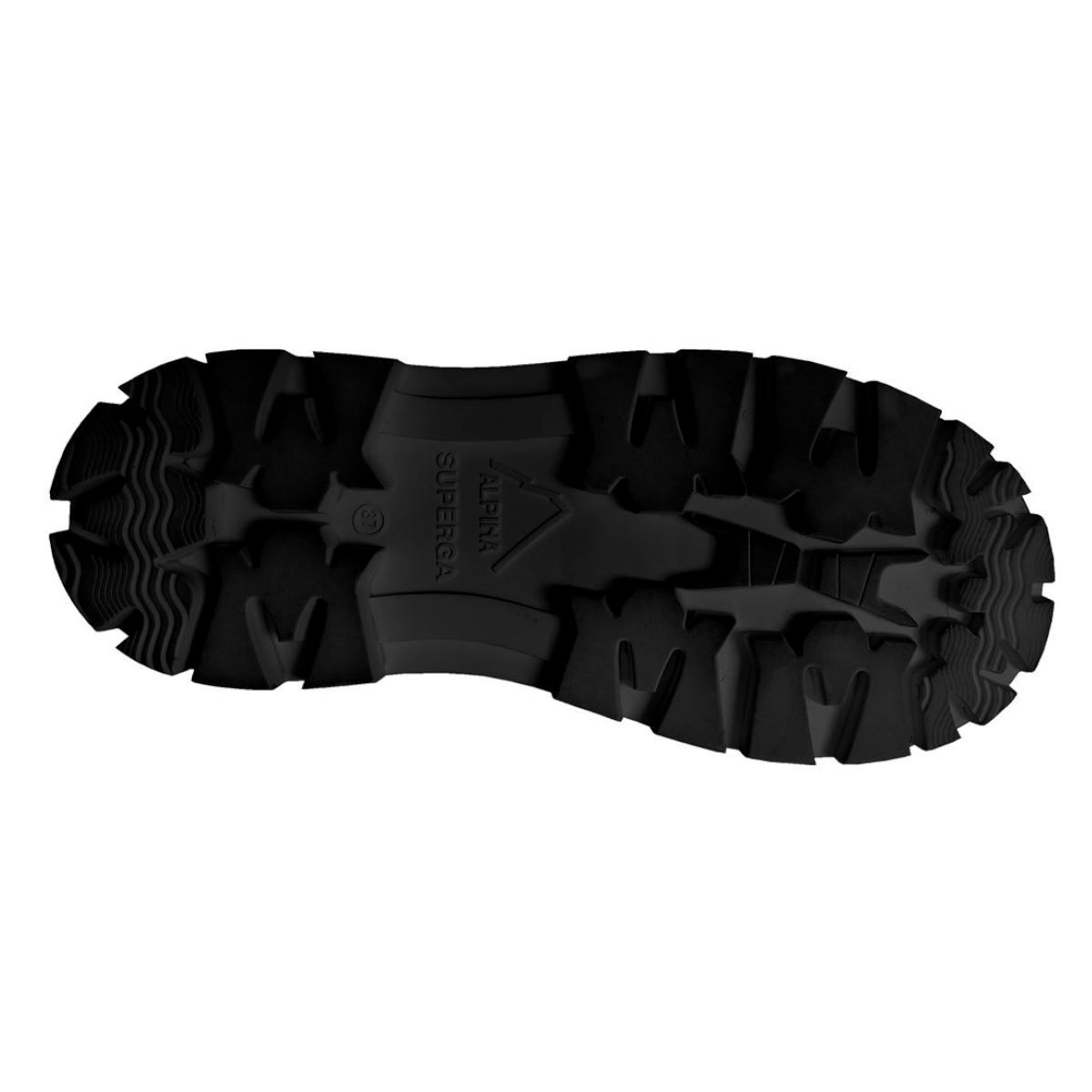 SUPERGA - Zapatilla 3052 Alpina Apex Mid Total Black