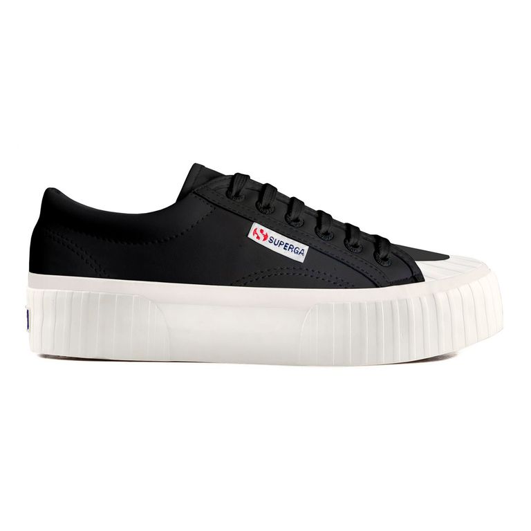 Zapatilla 2631 Strip Platform Vegan Black
