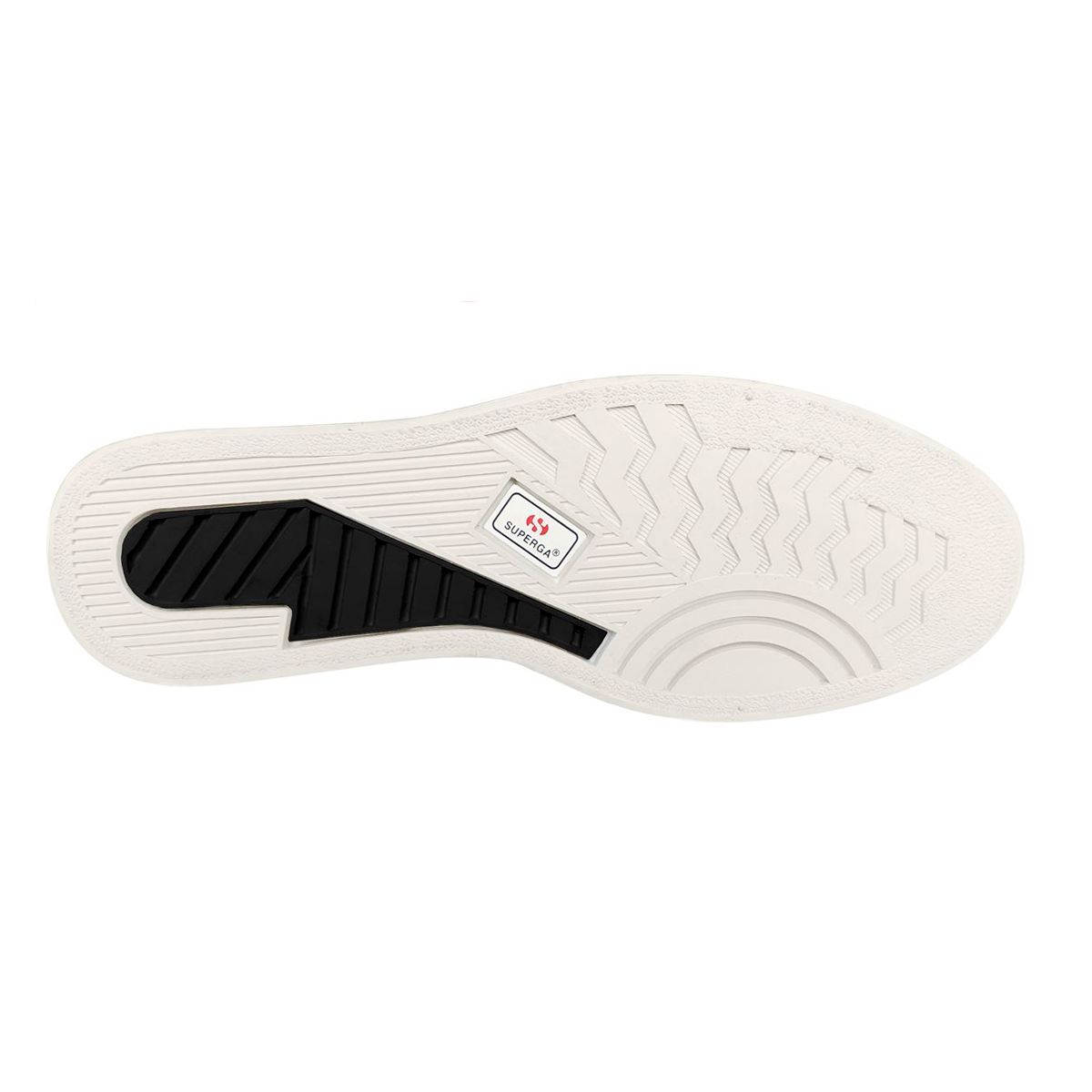 SUPERGA - Zapatilla 2631 Strip Platform Vegan Black