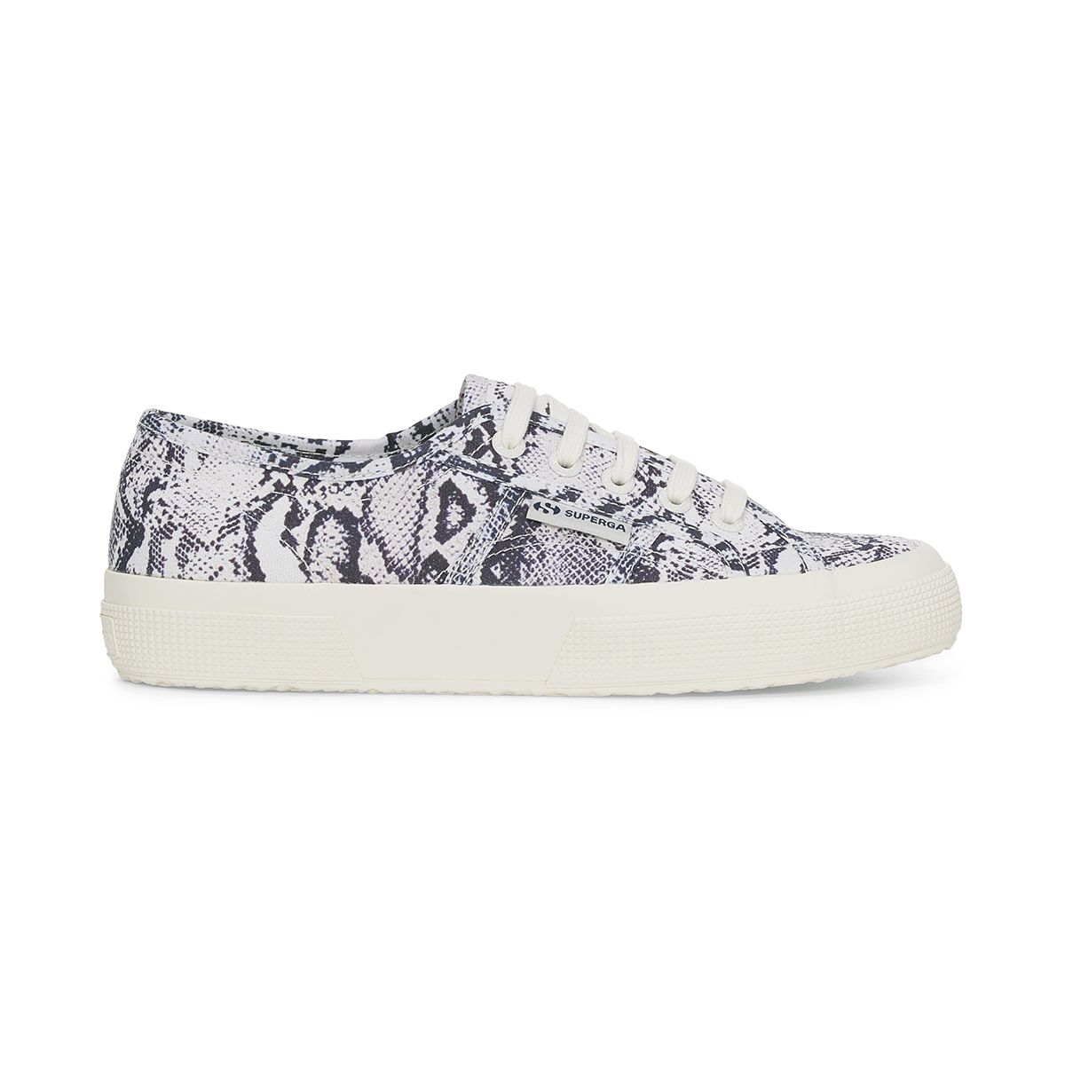 SUPERGA - Zapatilla 2750 Print White Avorio Navy Snake