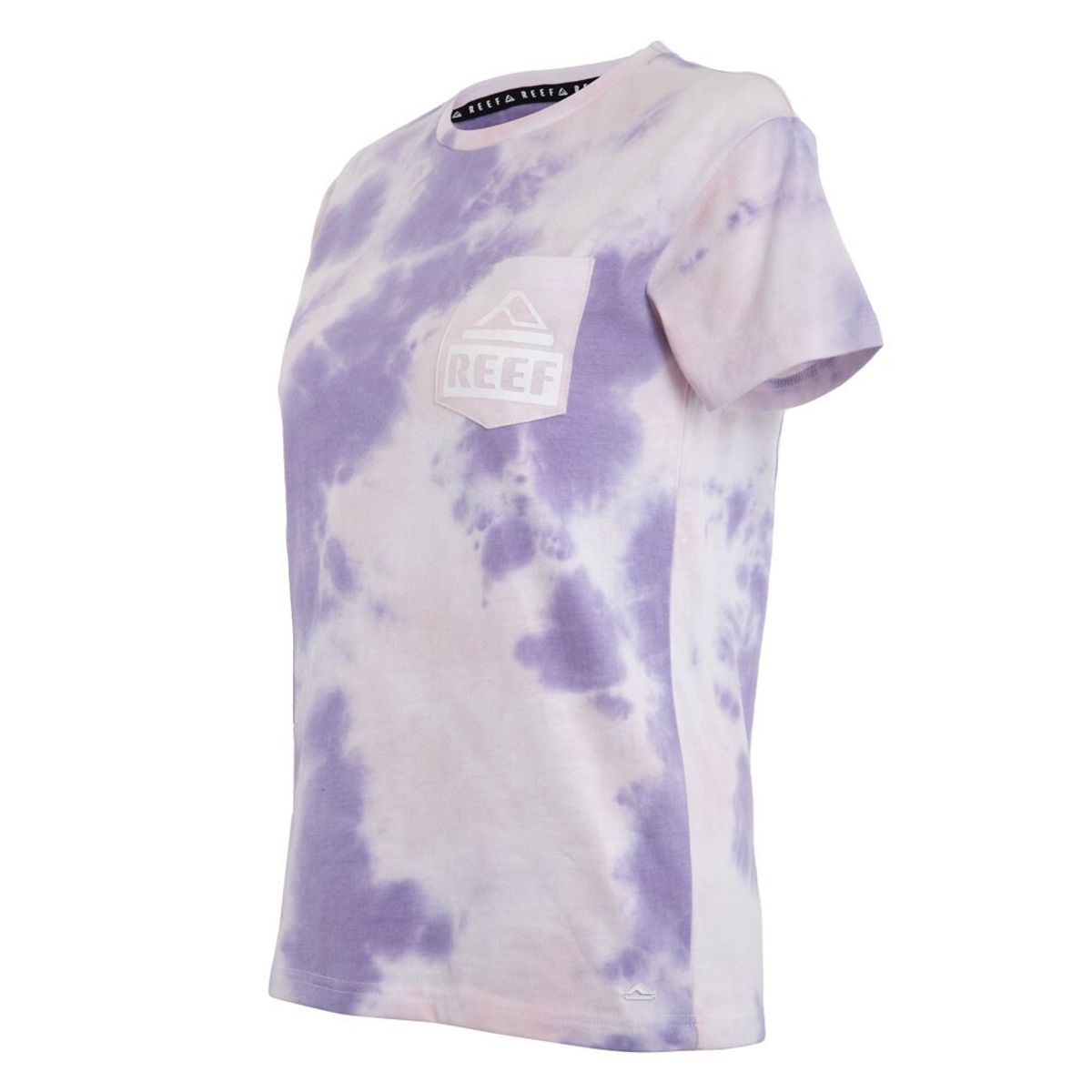 REEF - Polera Tie Dye Lavender Bolsillo