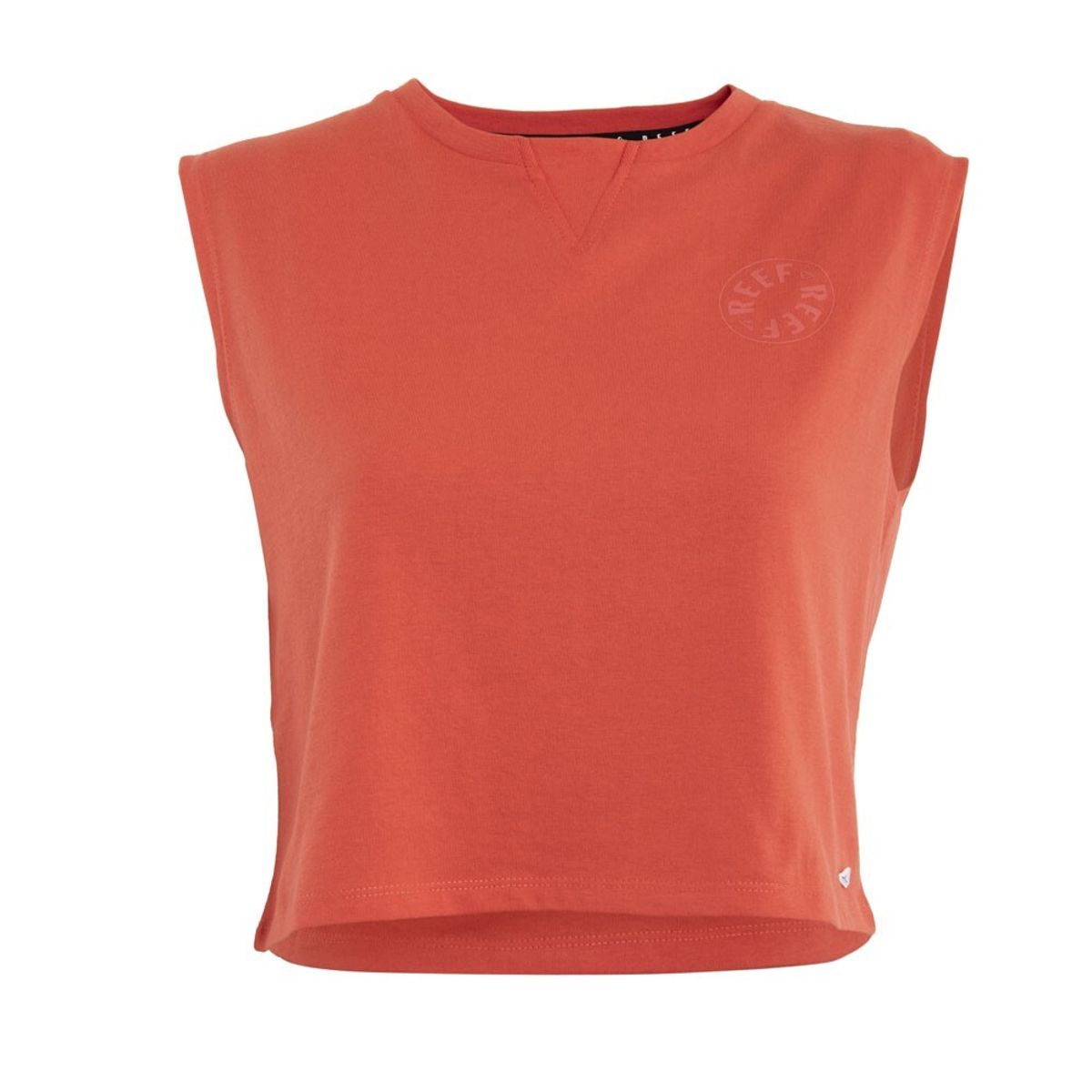 REEF - Polera Kids Crop Top Red