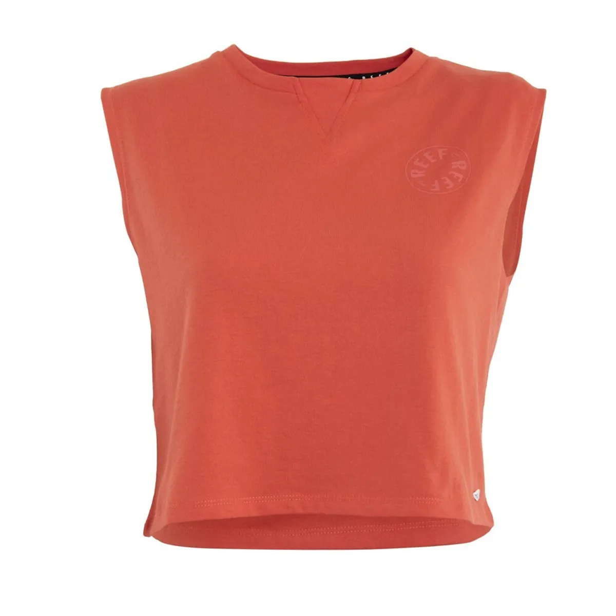 REEF - Polera Kids Crop Top Red