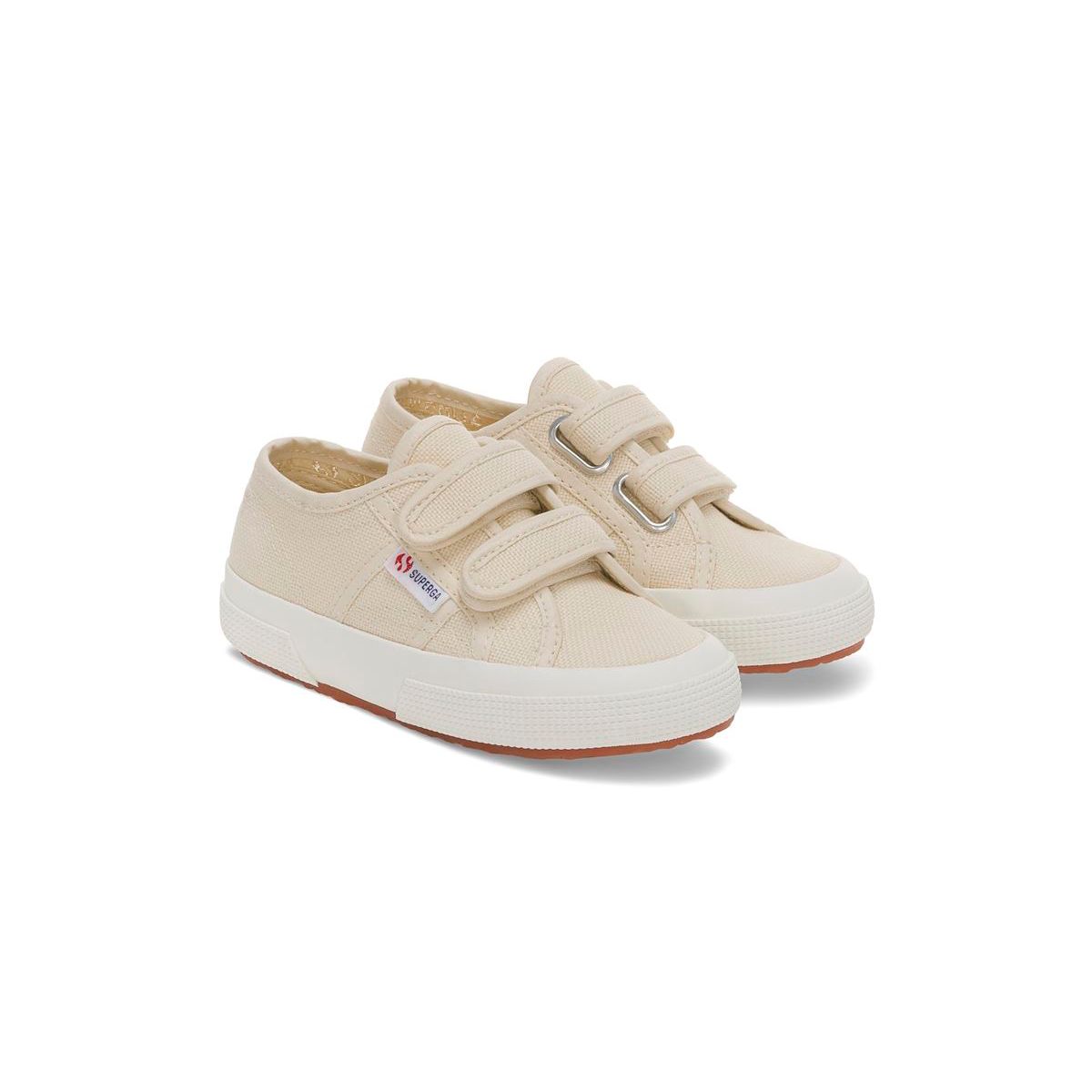 SUPERGA - Zapatilla Kids 2750 Cotjstrap Beige Raw Avorio
