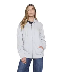 REEF - Polerón Women Full Zipper Light Blue Chasing Sun