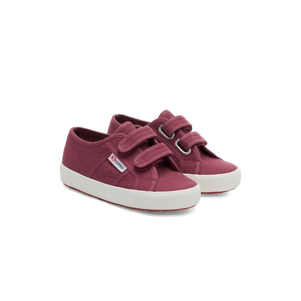 SUPERGA - Zapatilla Superga Kids 2750 Straps Burgundy