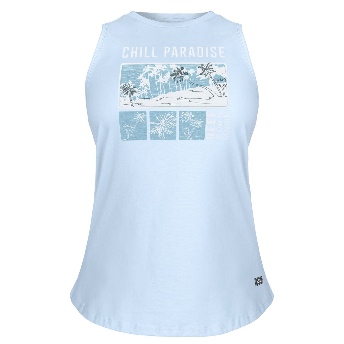 REEF - Polera Reef Sin Mangas Women Light Blue