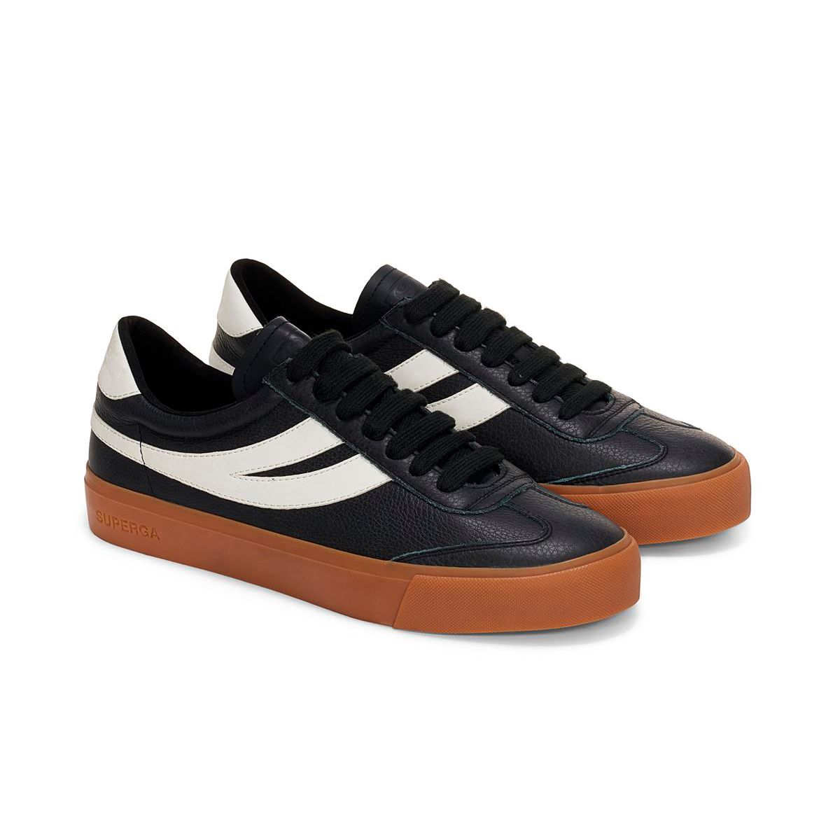 SUPERGA - Zapatilla 4834 Club Swallow Black Gum