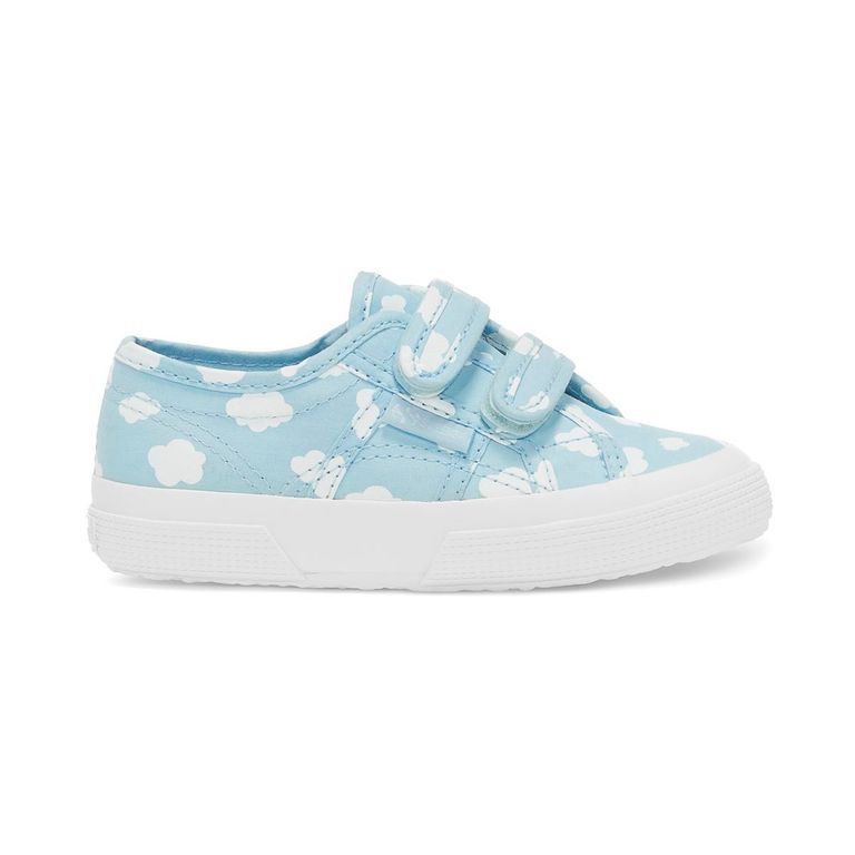 Zapatilla Kids 2750 Straps Light Blue Clouds