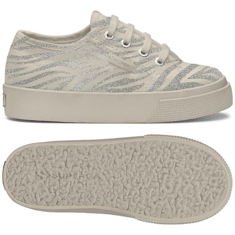 Zapatilla 2730 - Cotjglitterzebra White