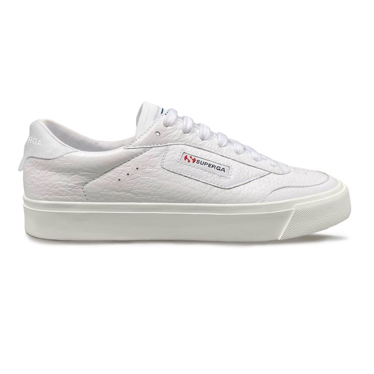 Zapatilla 3843 Court White Avorio