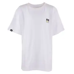 REEF - Polera Kids White Logo Black Back