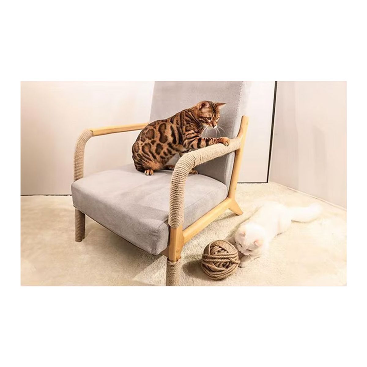 OEM - Cuerda de Yute Natural 10 Metros 8mm