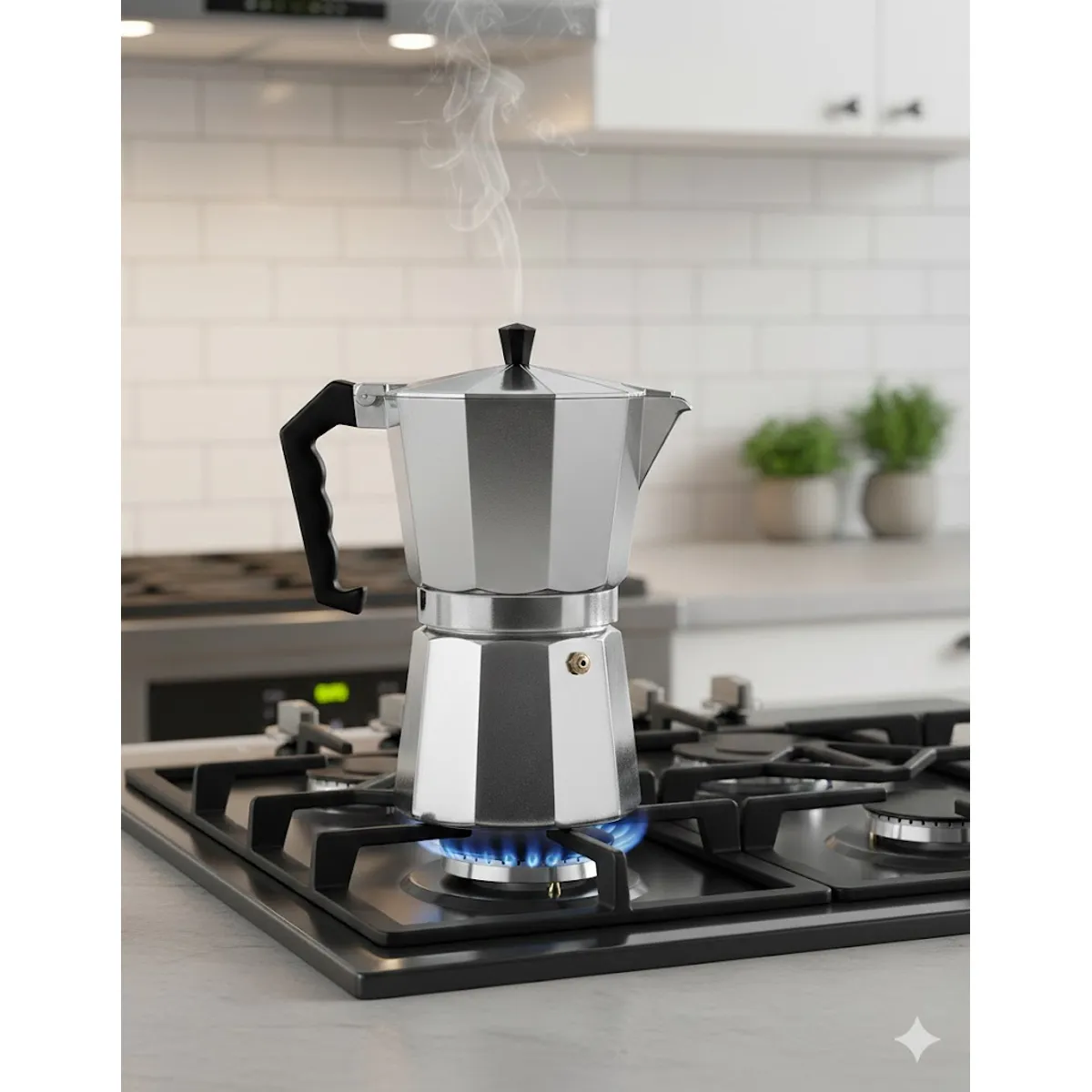 GENERIC - Cafetera Italiana conocida también como Cafetera moka o greca