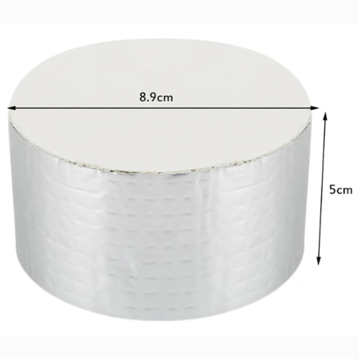GENERICO - Cinta Aluminio Butilo Impermeable 5m X 25cm