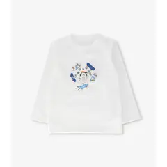 4KIDS - Polera manga larga bebé play and ride crudo 4 Kids