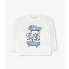 4KIDS - Polera manga larga niño skate crudo 4 Kids