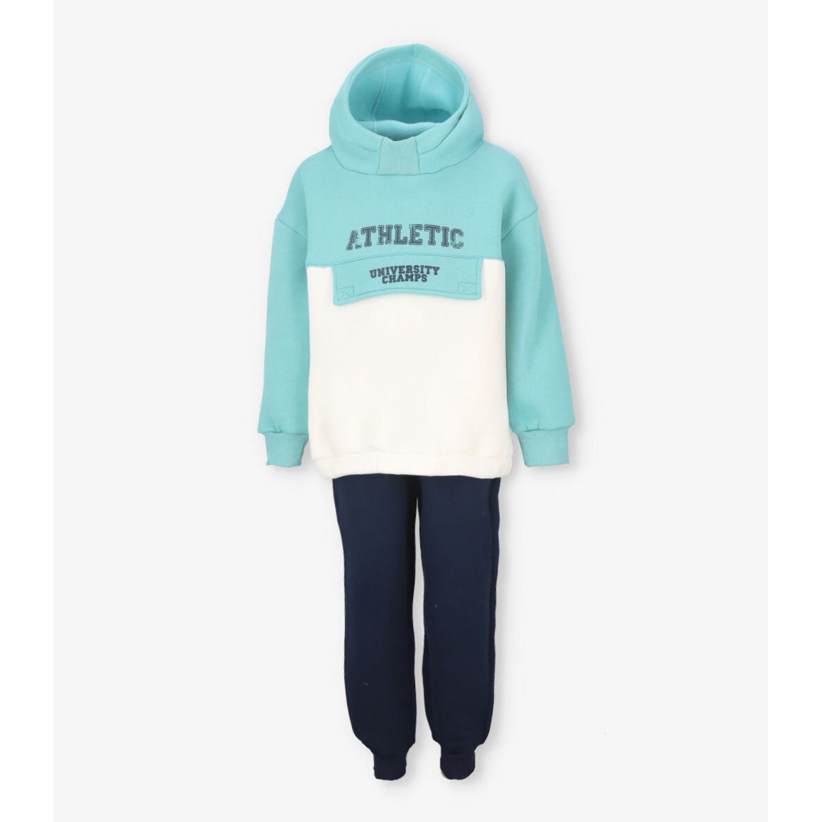 BLACK AND BLUE - Buzo niño athletic menta Black and Blue