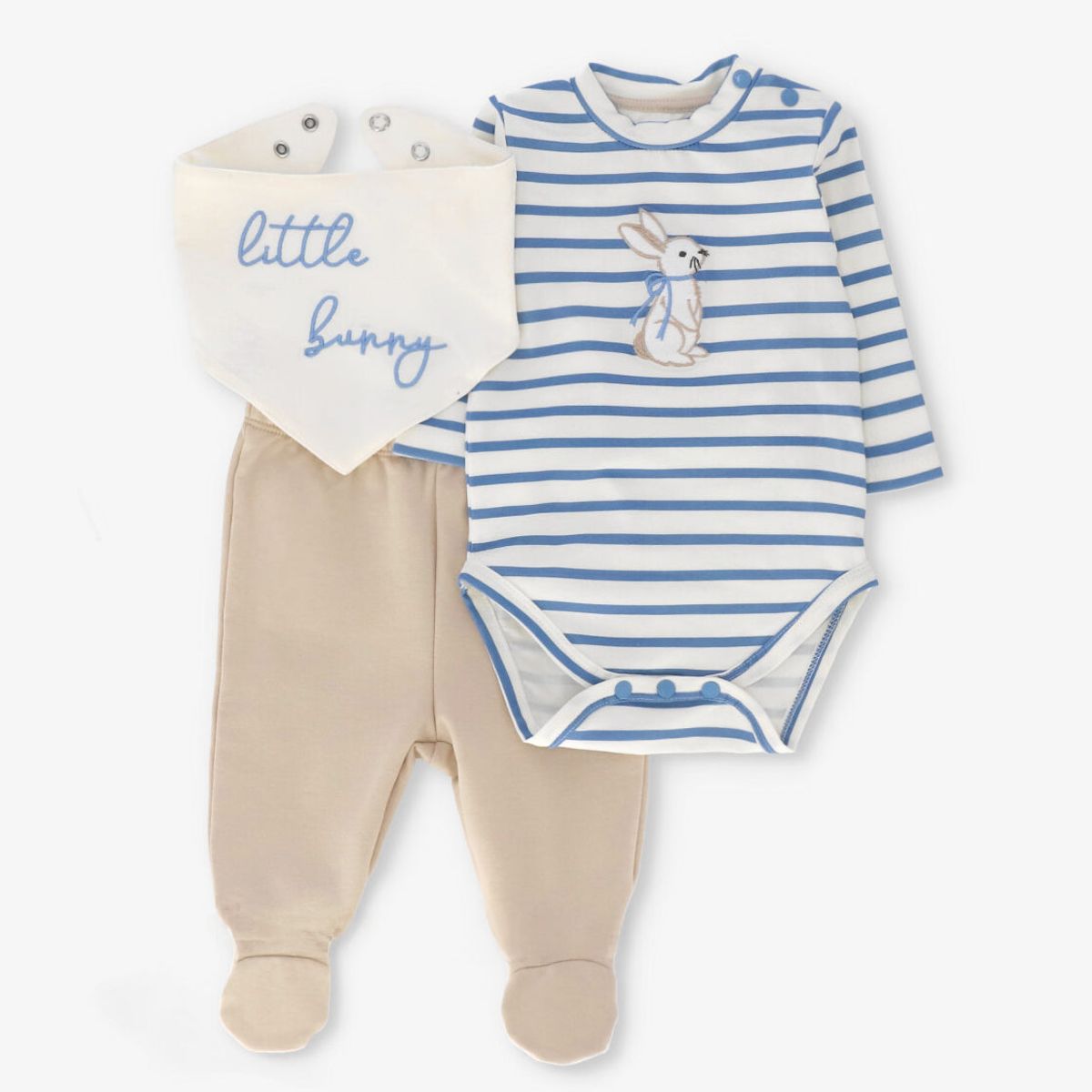 4KIDS - Conjunto recién nacido 3 pzas beige 4 Kids