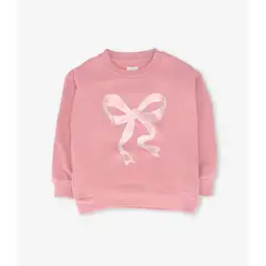 4KIDS - Polerón niña con lazo rosado 4 Kids