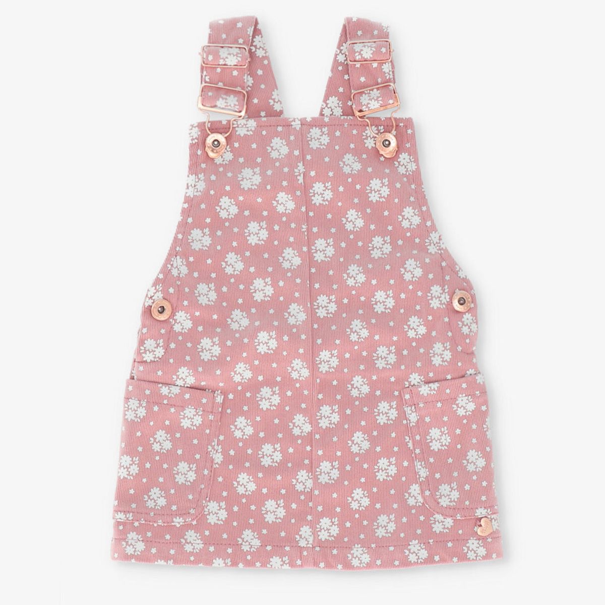 4KIDS - Jardinera niña jumper rosado 4 Kids