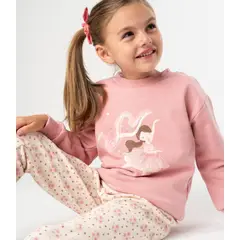 4KIDS - Conjunto niña bailarina rosado 4 Kids