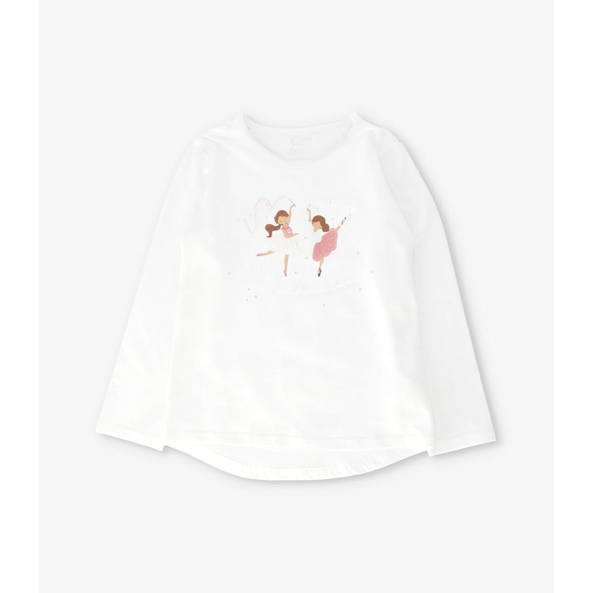 4KIDS - Polera manga larga niña bailarinas crudo 4 Kids