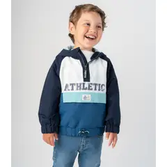 BLACK AND BLUE - Chaqueta bebé athletic azul marino