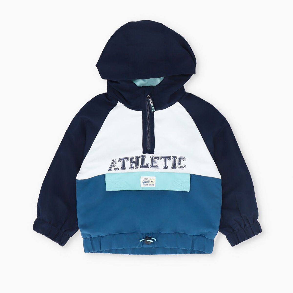 BLACK AND BLUE - Chaqueta bebé athletic azul marino Black and Blue