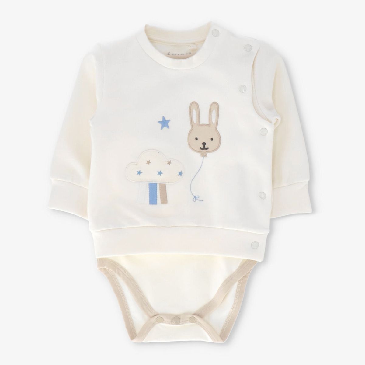 4KIDS - Conjunto recién nacido beige 4 Kids