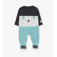 BLACK AND BLUE - Enterito recién nacido perrito azul marino