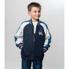 BLACK AND BLUE - Chaqueta niño bomber azul marino