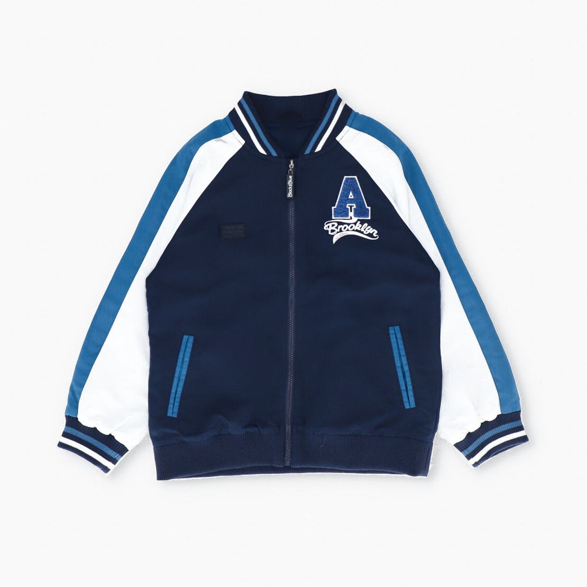 BLACK AND BLUE - Chaqueta niño bomber azul Black and Blue