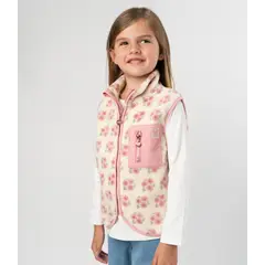 4KIDS - Chaqueta niña sin mangas rosado 4 Kids