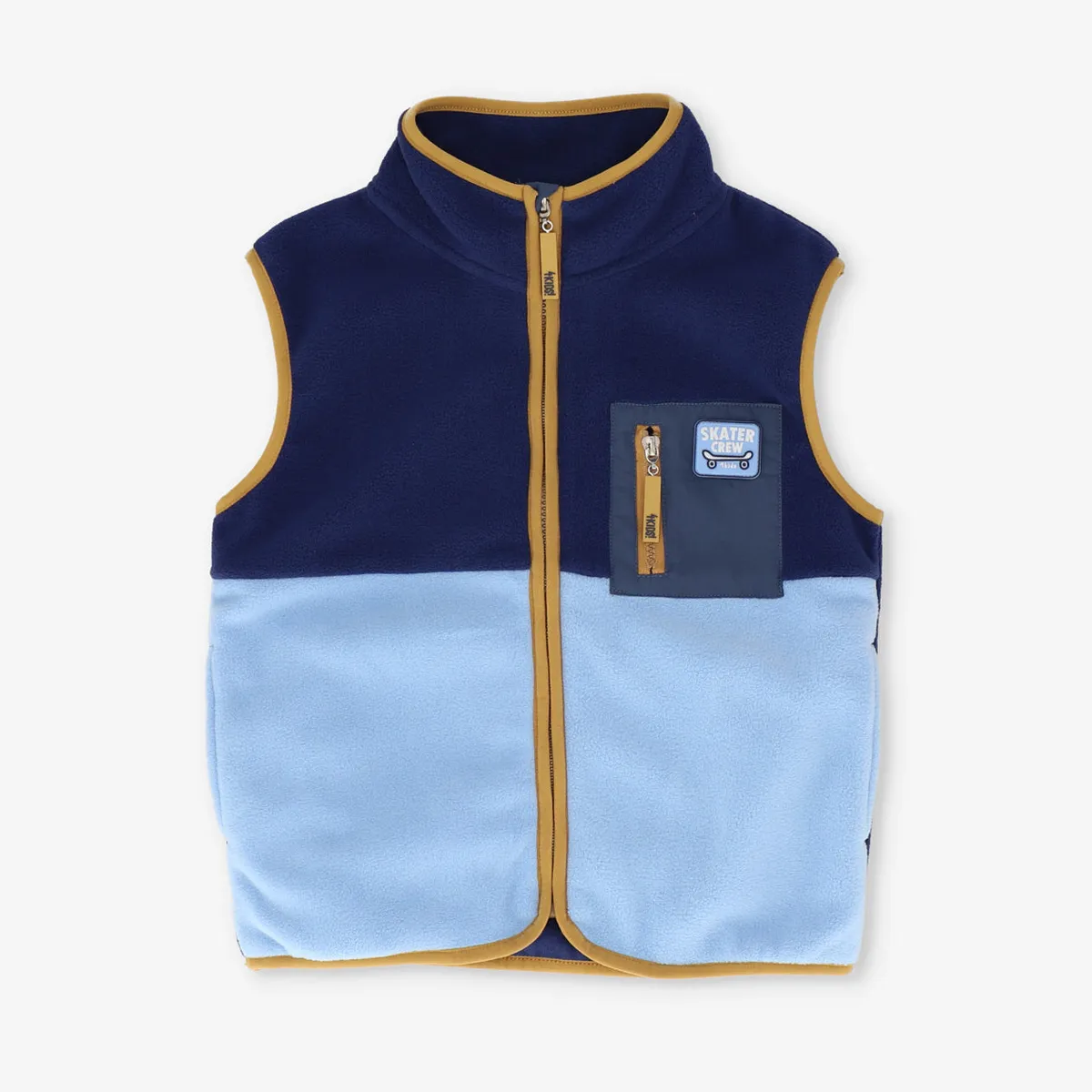 4KIDS - Chaqueta niño sin manga- azul 4 Kids