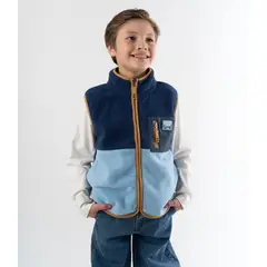 4KIDS - Chaqueta niño sin mangas azul 4 Kids