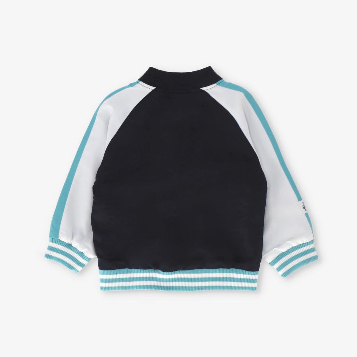 BLACK AND BLUE - Chaqueta bebé bomber azul marino Black and Blue