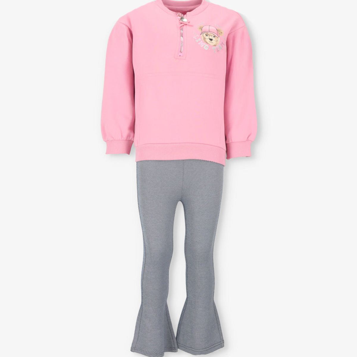 LIMONADA - Conjunto niña denim palo rosa Limonada