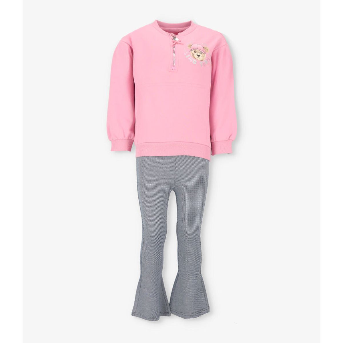 LIMONADA - Conjunto niña denim palo rosa Limonada