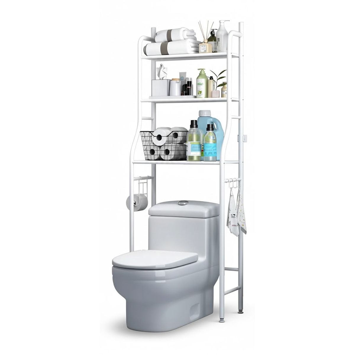 GENERICO - Estante Organizador Para Baño Inodoro Alta Calidad