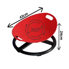 GENERICO - Silla giratoria 360° sensorial de equilibrio para niños