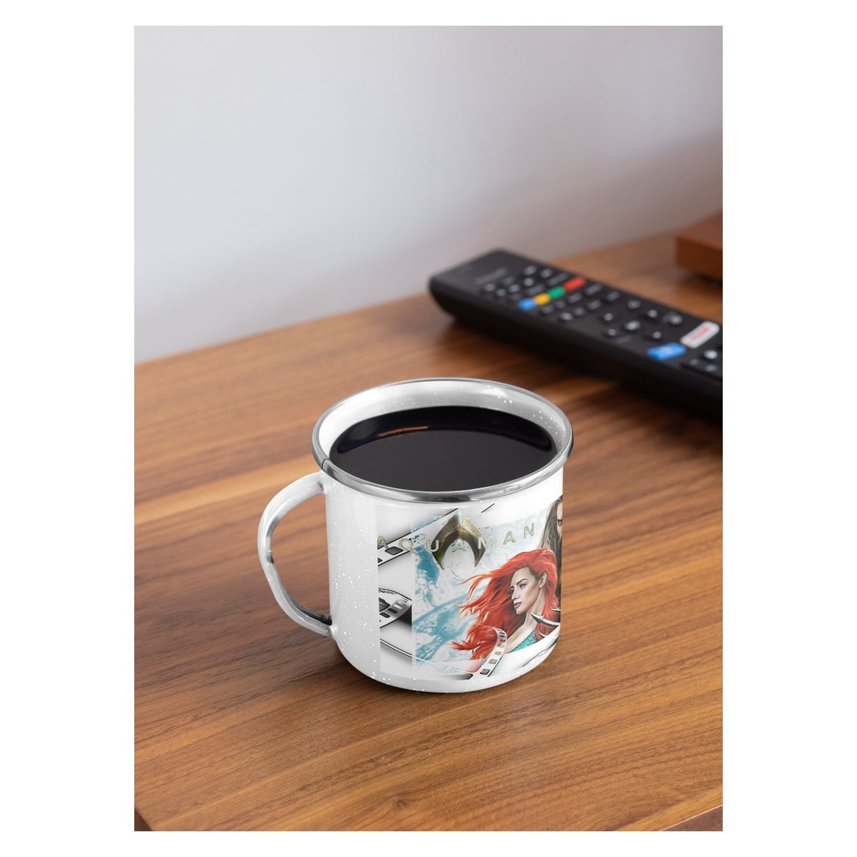 GENERICO - Taza Enlozada Reino de Atlantis - Aquaman