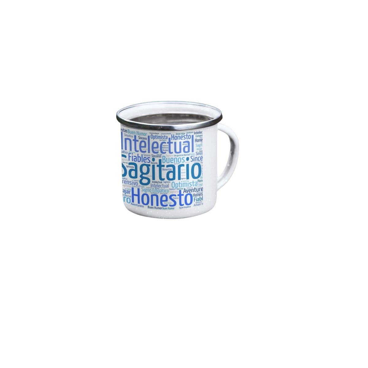 GENERICO - Taza Enlozada Sagitario - Espíritu Libre