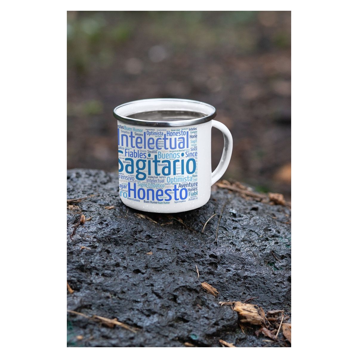 GENERICO - Taza Enlozada Sagitario - Espíritu Libre