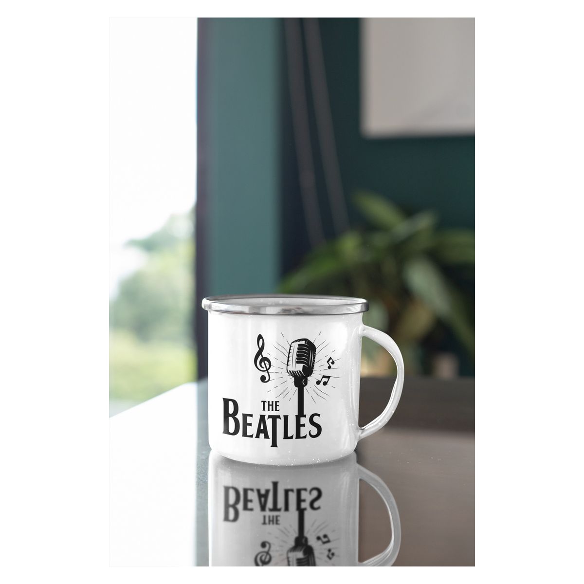 GENERICO - Taza Enlozada The Beatles - Viaje Musical