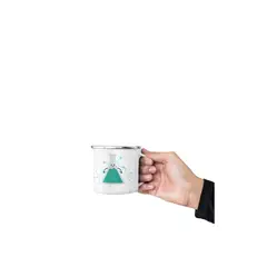 GENERICO - Taza Enlozada Pareja Química - Reacción Perfecta