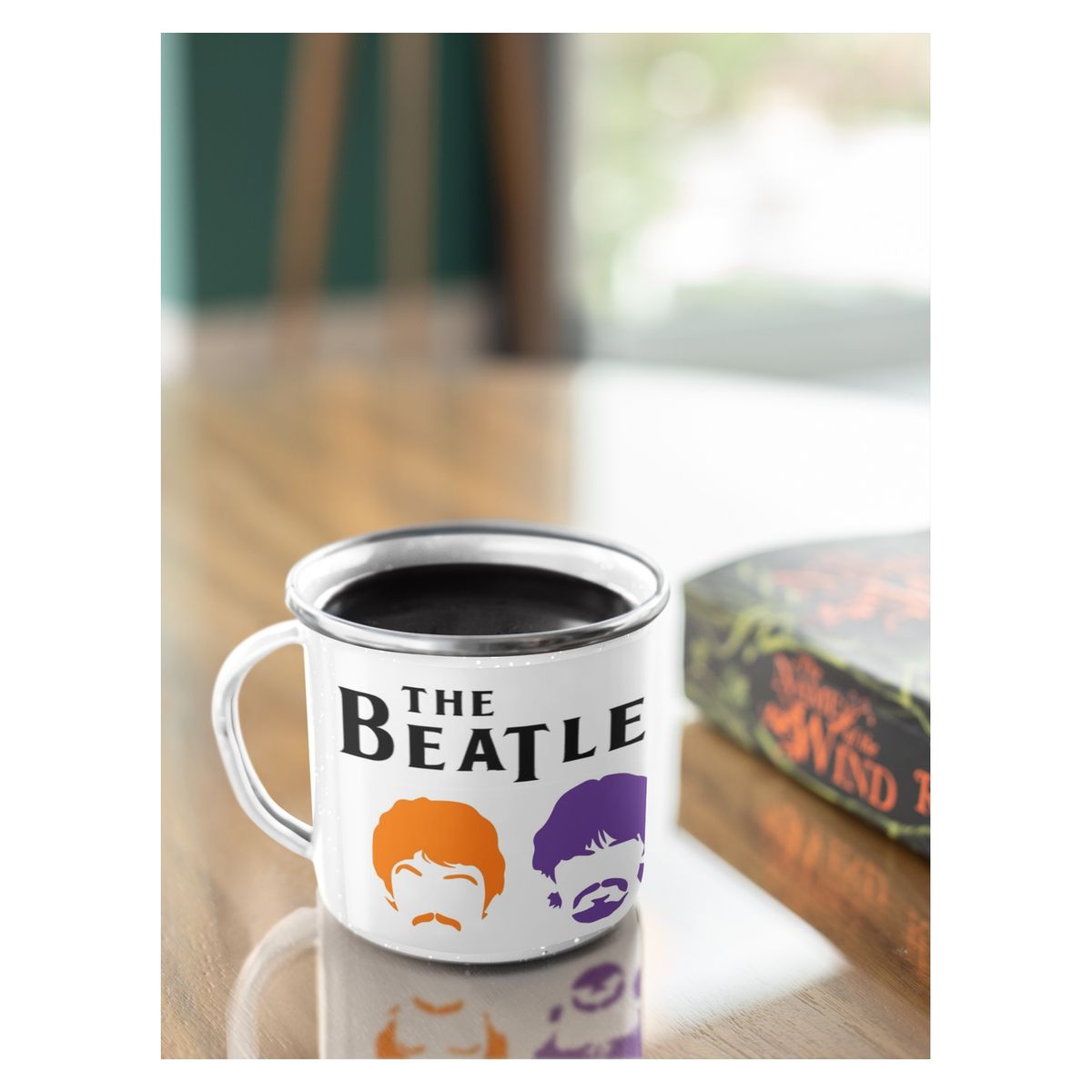 GENERICO - Taza Enlozada The Beatles Paul John Ringo