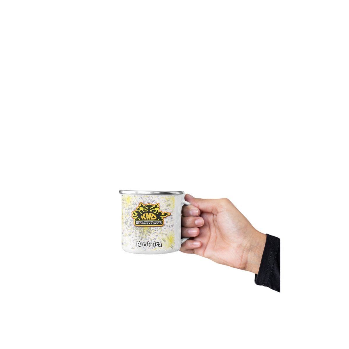 GENERICO - Taza Enlozada Número 5 Los Chicos del Barrio KND